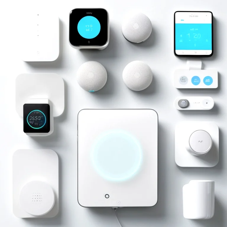 AI smart devices controlling a modern home environment